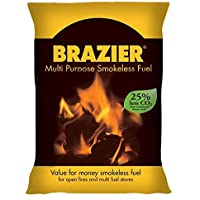 Los mejores  - Brazier Combustible Multiusos sin Humo- 10 kg